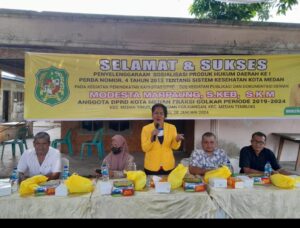 Modesta Marpaung Motivasi Warga Kota Medan Peduli Dengan Kesehatan