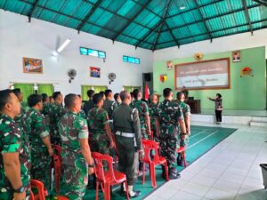 Jelang Pemiilu 2024, Kodim Lamongan Komitmen Jaga Nama Baik Satuan   
