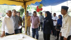 Pastikan Pemilu 2024 Aman dan Lancar, Bupati Asahan Tinjau Beberapa TPS
