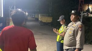 Cegah Aksi Kejahatan Jalanan, Polsek Sungai Beduk Patroli Cipkon