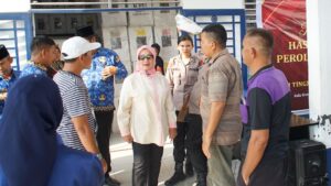 Plt. Bupati Labuhanbatu Tinjau Rapat Pleno Rekapitulasi Tingkat Kecamatan
