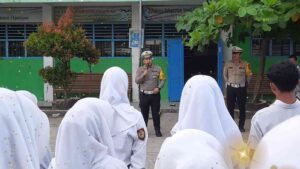 Kasatlantas Polres Labuhanbatu Ajak Pelajar Tertib Berlalulintas
