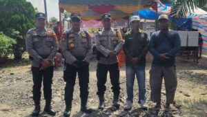 Polres Labuhanbatu Kawal PSU di Kualuh Leidong