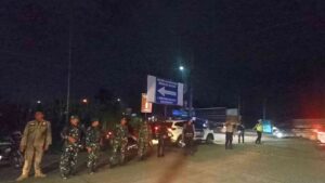 Polres Labuhanbatu Patroli Gabungan Tiga Pilar di Kota Rantauprapat