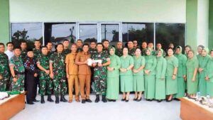 Staf Ahli Bupati Labuhanbatu Hadiri Peresmian Gedung Makodim 0209/LB