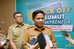 Beri Kemudahan dan Fasilitasi UMKM, Pj Gubsu Luncurkan Aplikasi Simitrasumut.com