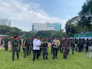 Apel Kesiapan Pemilu 2024, Baskami Ginting Tekankan Sinergitas Forkopimda Sumut