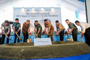 Groundbreaking Gedung STA Tower, di Kawasan Elit Kota Medan  dengan Konsep Smart Building 