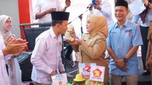 Plt Bupati Labuhanbatu Hadiri Perayaan HUT Gerindra