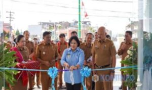 Bupati Karo, Resmikan Gedung Kantor Lurah Kampung Dalam