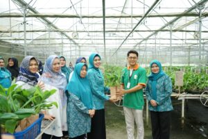 Ketua PKK Asahan Dampingi Pj Ketua PKK Provsu Kunjungi PT Hijau Surya Biotechindo