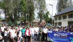 Peringati HPSN 2024 Pemkab Karo Gotong Royong Bersama Masyarakat dan Pelajar