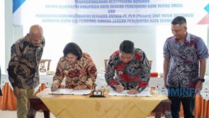 Bupati Karo dan Walikota Tebing Tinggi Tandatangani MoU Sitalakbajakunreb