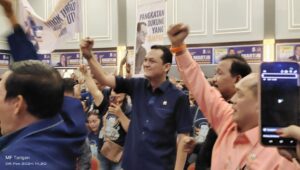 Ribuan Keluarga Besar Martin Manurung di Labuhanbatu Ikuti Apel Siaga