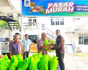 Perumda Tirtanadi Gelar Pasar Murah, Kabir Bedi: Semoga Masyarakat Menjalani Ibadah Puasa dengan Gembira