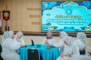 TP PKK Kota Medan Gelar Pengajian Bulan Suci Ramadhan 1445 H