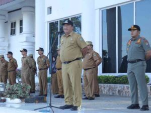 Pimpin Apel Gabungan, Wabup Asahan Minta ASN Tingkatkan Kinerja