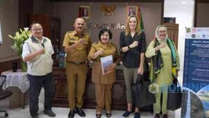 Bupati Karo Terima Kunjungan Diskusi Pusat Unggulan Iptek Pariwisata USU