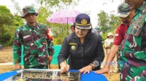 Tutup TMMD Ke-119, Bupati Karo Ucapkan Terima Kasih