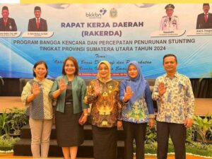 Plt Bupati Labuhanbatu Hadiri Rakerda Bangga Kencana dan Penurunan Stunting