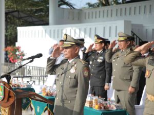 Bupati Asahan Pimpin Upacara HUT Satpol PP Ke-74