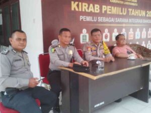 Polres Labuhanbatu Jaga Kantor KPU dan Bawaslu Usai Pemilu 2024