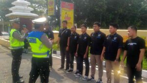 Satlantas Polres Labuhanbatu Sosialisasikan Ops Keselamatan Toba 2024