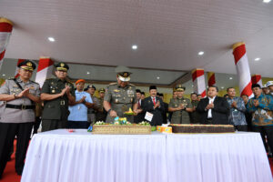 HUT Satpol PP, Linmas, dan Damkar Diwarnai Sejumlah Atraksi, Pj Gubsu Sampaikan Tiga Pesan Mendagri 