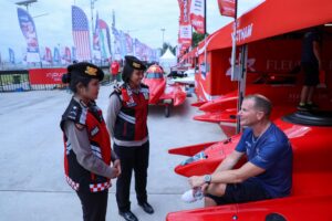 Poldasu Terjunkan Polisi Mahir Bahasa Inggris Layani Wisatawan F1 Powerboat