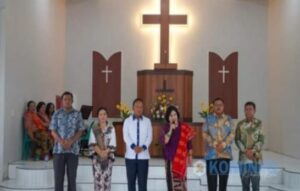Bupati Karo Hadiri Penahbisan Gereja Batak Karo Protestan Runggun Tiga Jumpa