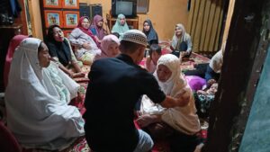 Turut Berbelasungkawa, Dandim 0209/LB Kunjungi Rumah Duka Alm Marhan Harahap