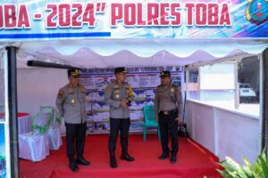  Wakapoldasu Tinjau Pos Pengamanan Event F1 Powerboat Danau Toba