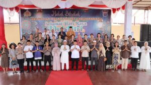 Keluarga Besar Polres Labuhanbatu Gelar Halal Bihalal