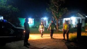 Polres Labuhanbatu Patroli Rumah yang Ditinggal Mudik