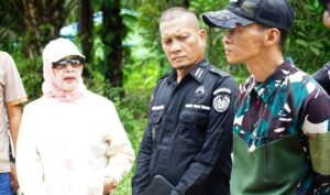 Plt Bupati Labuhanbatu Tinjau Lokasi TMMD di Selat Beting