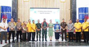 Plt Bupati Labuhanbatu Hadiri Exit Briefing Danrem 022/Pantai Timur