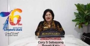 HUT Ke-76 Sumut, Bupati Karo: Mari Jaga Kebersamaan