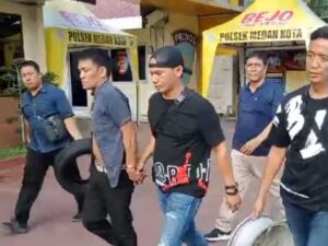 Spesialis Pencuri Ban Mobil di Medan Ditangkap Polisi
