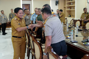 Terima Peserta PKDN Sespimti Polri, Pj Gubsu Beberkan Strategi Pemilu Aman dan Lancar