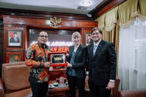Aulia Racman Terima Kunjungan Duta Besar Jerman