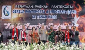 Bupati Hadiri Paskah GPDI Se-Tanah Karo