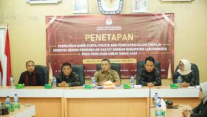 KPU Labuhanbatu Tetapkan 45 Caleg DPRD Terpilih Pemilu 2024