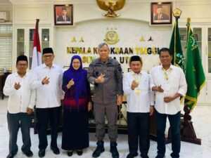 Rektor UINSU Silaturahmi dengan Kejatisu