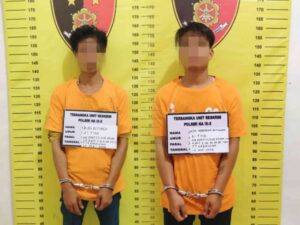 Terlibat Peredaran Narkoba, Dua Warga Labura Ditangkap Polsek NA IX-X