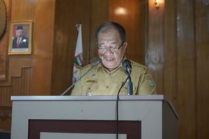 Wabup Asahan Hadiri Rapat Paripurna Penyampaian Rekomendasi LKPJ 2023