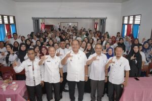 Wabup Hadiri Halal Bihalal Kepala UPTD SD dan SMP Negeri Se-Asahan