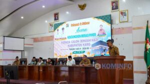 Wabup Theopilus Ginting Hadiri Njujungi Beras Piher Calhaj Asal Karo