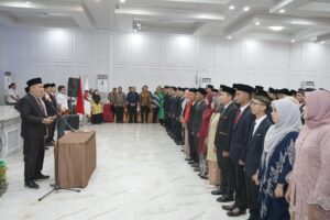 125 Anggota PPK Asahan Dilantik, Bupati Surya Ucapkan Selamat