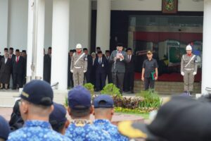 Bobby Nasution Irup Harkitnas 2024 di Balai Kota Medan, Bangkit untuk Indonesia Emas