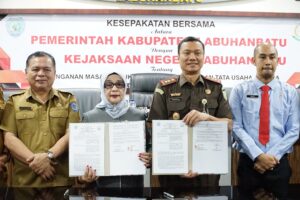 Pemkab Labuhanbatu dan Kejari Teken MoU Bidang Perdata dan Tata Usaha Negara